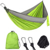 LPOW Camping Furniture Camping Hammock for Outdoors, Backpacking & Camping Gear,Portable Hammocks with 2 Tree Straps, Lightweight Nylon Hammocks for Travel, Beach, Backyard, Hiking,Max Load of 551 lbs